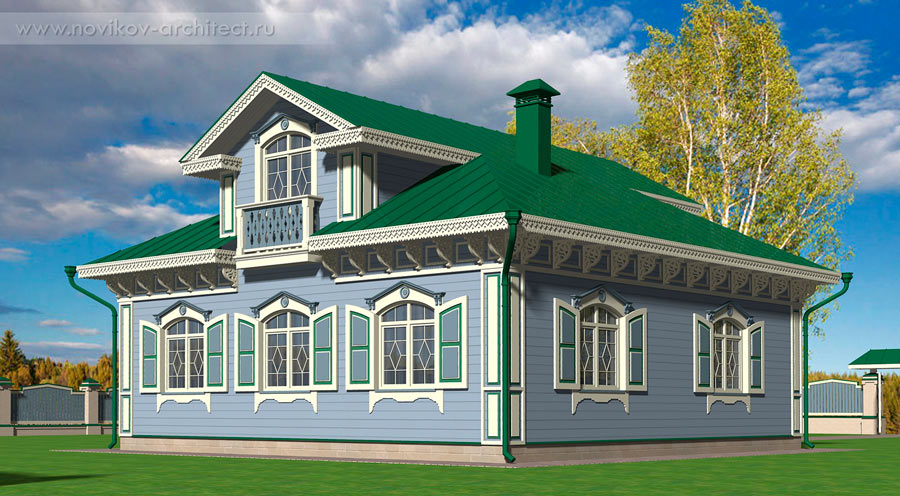 дом русский стиль