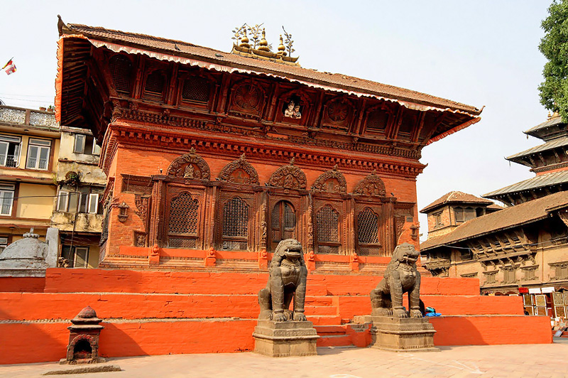 Храм Шива-Парвати (Катманду) архитектура востока Непал