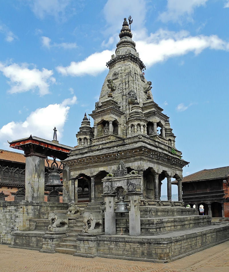 Храм Батсала Деви (Бхактапур) архитектура Непала фото