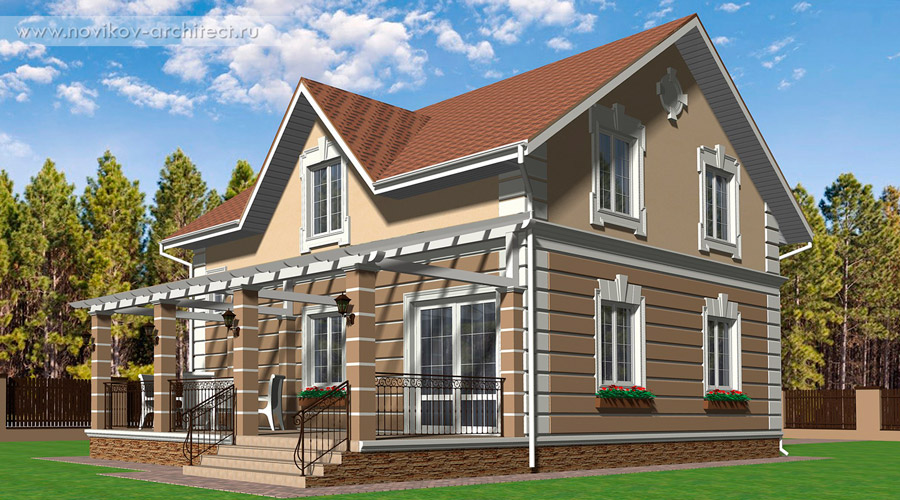 Дизайн фасадов дома
