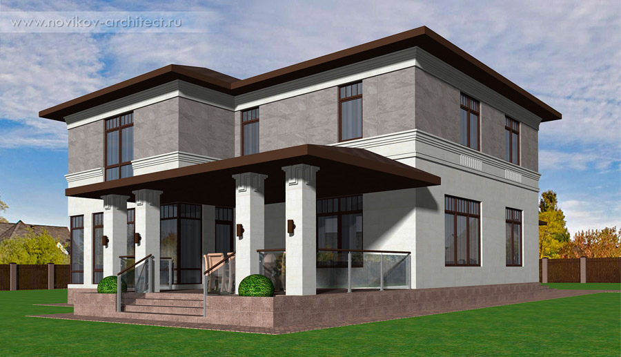 Дизайн фасадов дома