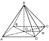 правильная пирамида с квадратным основанием