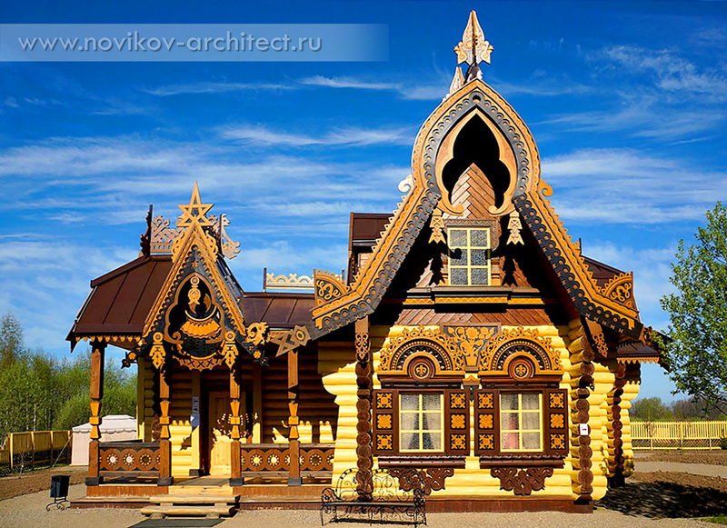 русский стиль архитектуры 10