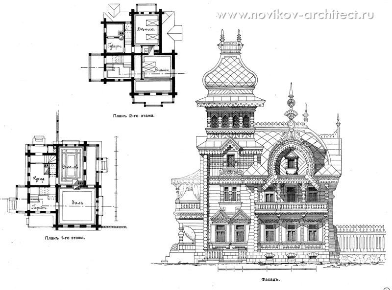 русский стиль архитектуры 5