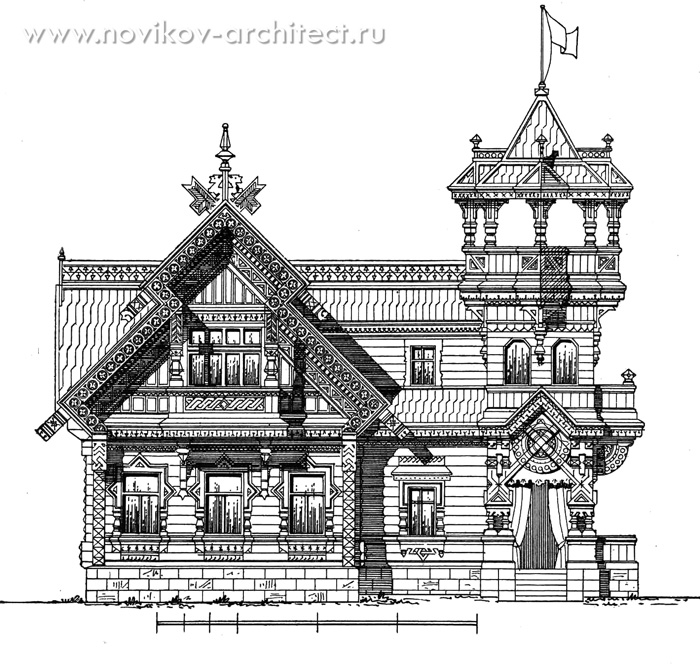 русский стиль архитектуры 7