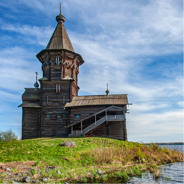 Деревянная Церковь в Карелии